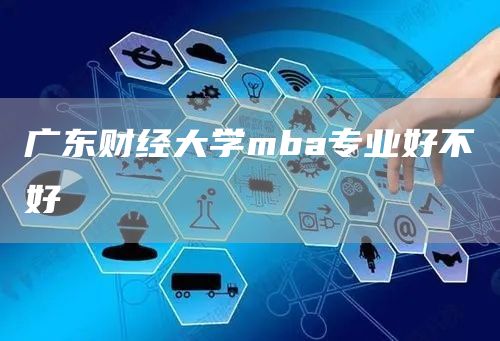 广东财经大学mba专业好不好(图1)